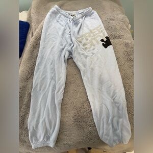 Light blue free city sweatpants